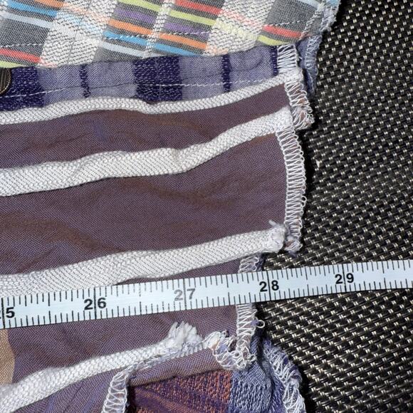 Robert Graham Multi Color Mixed Patterns Cotton Western Long Sleeve Shirt - Picture 6 of 6